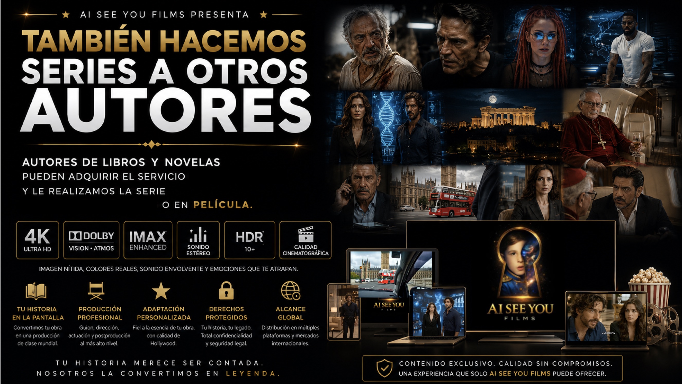 También Hacemos Series a Otros Autores — AI SEE YOU Films